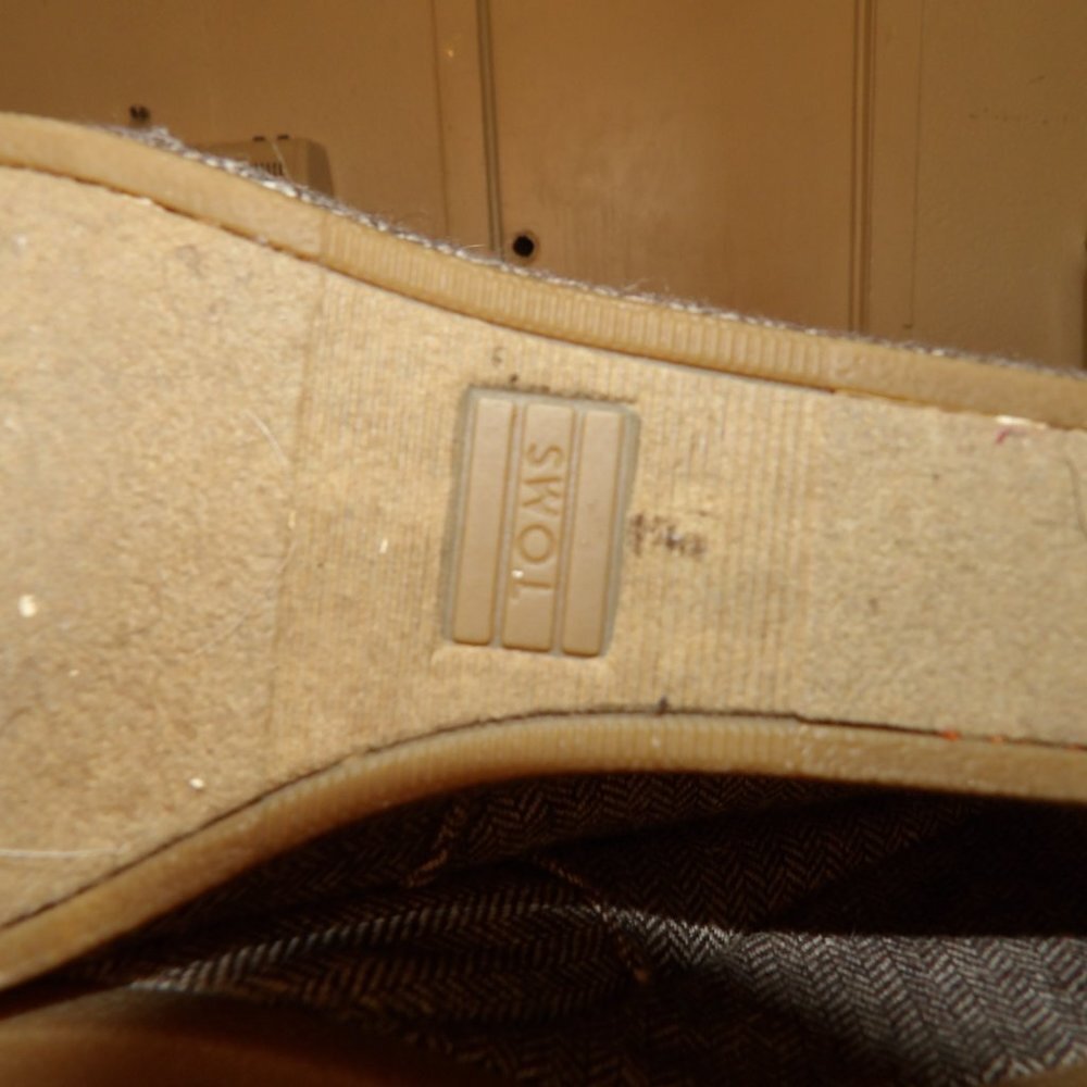Toms Laced Wedge Sneaker Boots Sz 6M - Picture 7 of 9